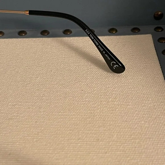 Tom Ford Gold Aviator Sunglasses - Picture 8 of 11